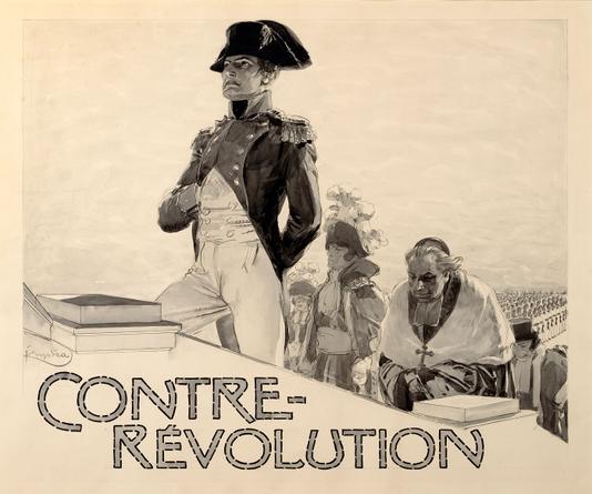 Contre-révolution (Kontrarevoluce), záhlaví kapitoly