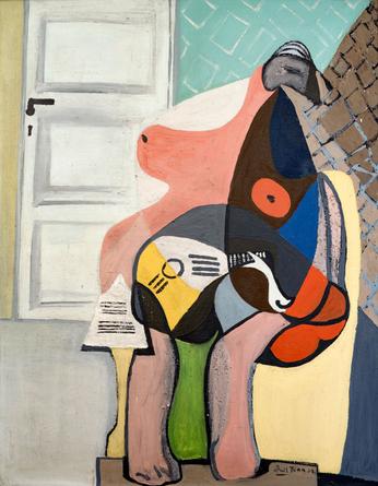 Woman with Mandolin