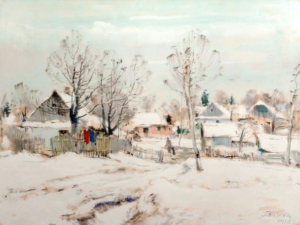 Early Spring in the Village