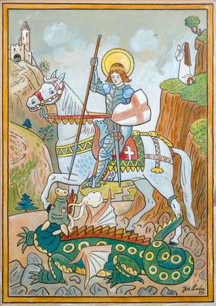 Saint George and the Dragon