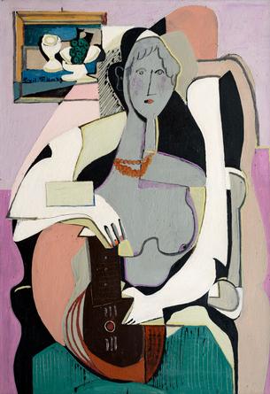 Girl with Mandolin