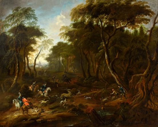 A Deer Hunt and A Boar Hunt (pendants)
