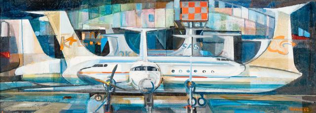 Airplanes in a Hangar