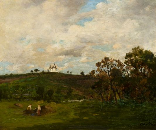 Česká krajina z okolí Suchdola