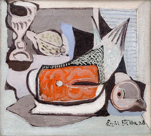 Still Life with Salmon