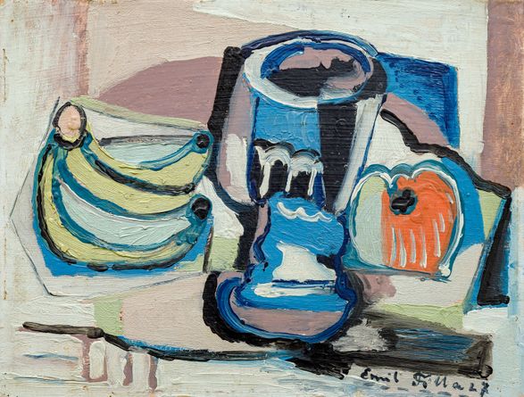 Still Life with Goblet and Bananas