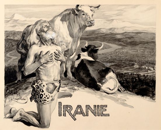 Iranie (Íránie), záhlaví kapitoly