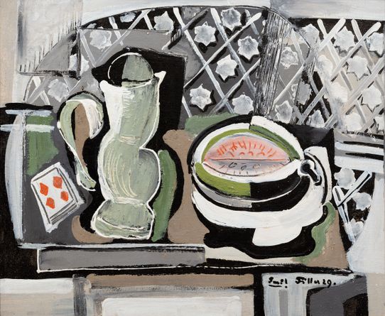 Still Life with Watermelon