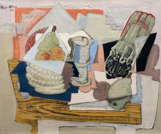 Still life with asparagus