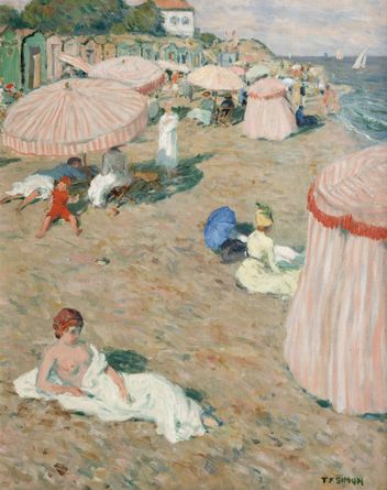 The Beach in Concarneau