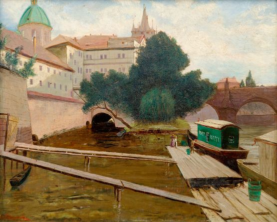 View of the Crusaders Monastery