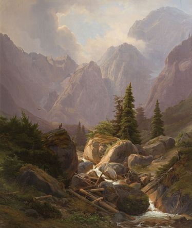 View of the St. Bartholomew at Königsee