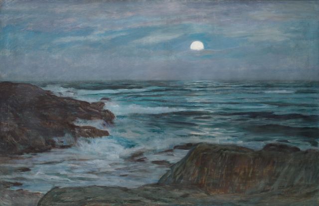 Full Moon over the Sea