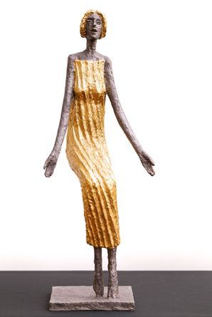 Half Sitting in a Dress