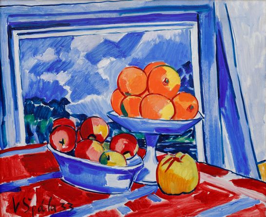 Still Life with Oranges