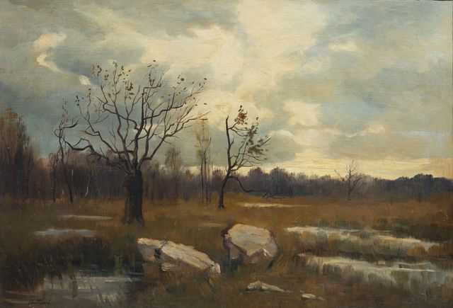 Landscape in Fontainebleau