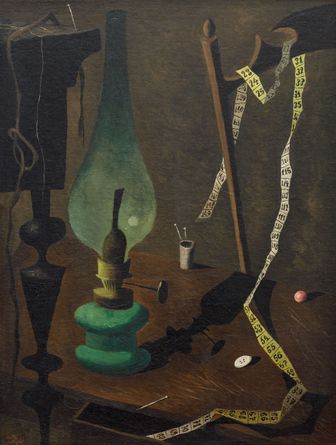 Still Life with an Oil Lamp