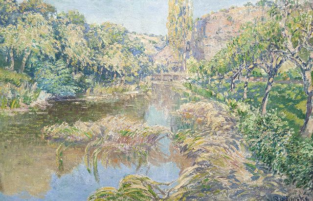 Water under the crag