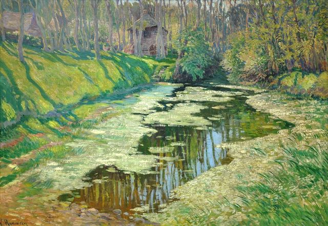 River in the morning