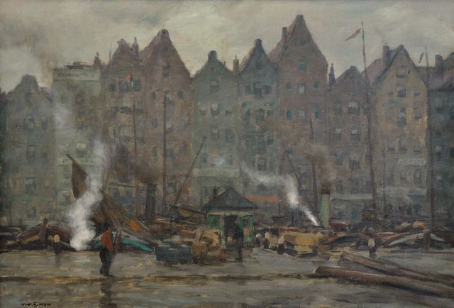 Starý přístav v Amsterdamu