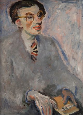 Portrét malíře V. Hejny