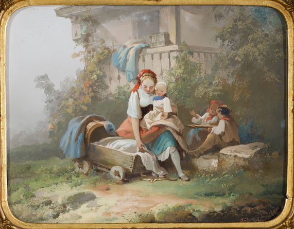 Mother with Children