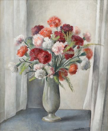 Carnations in a Vase