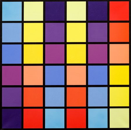 An Image Structure with a Systematic Arrangement of Colours