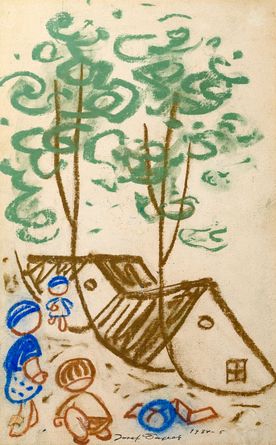 Three Boys in the Garden