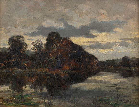 Landscape with Trees and a Marsh
