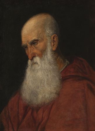 Poprsí starce, kopie Tizianova Portrétu staršího muže