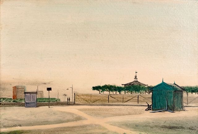 Garden Restaurant in the Suburbs