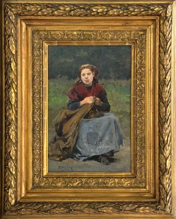 The Girl with Coat