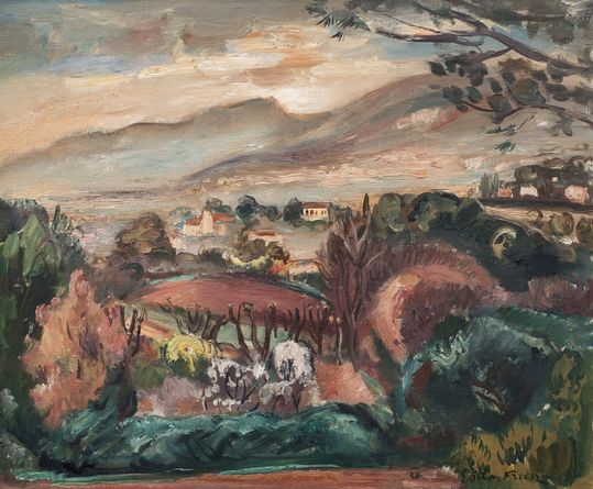 Southern French landscape