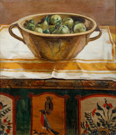 Zátiší s hruškami