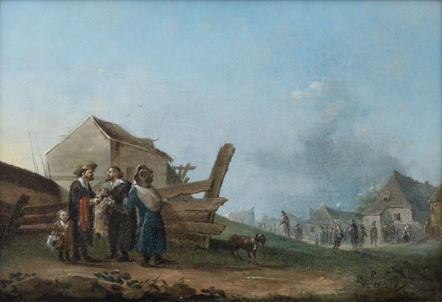 A Jewish Merchant Bargaining over a Smock