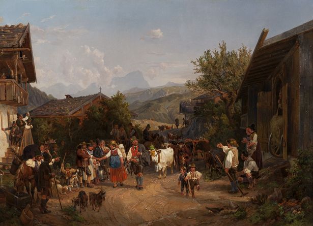 Celebration in Tyrol