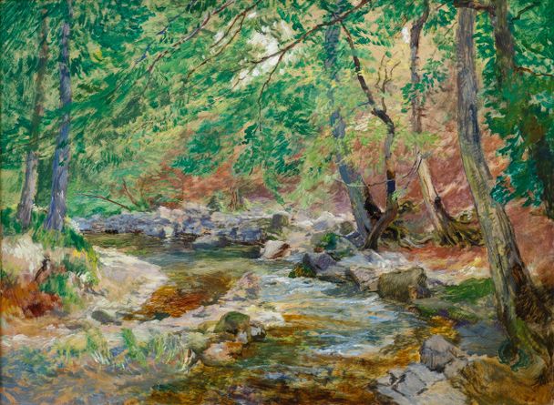 By the Fryšávka Stream