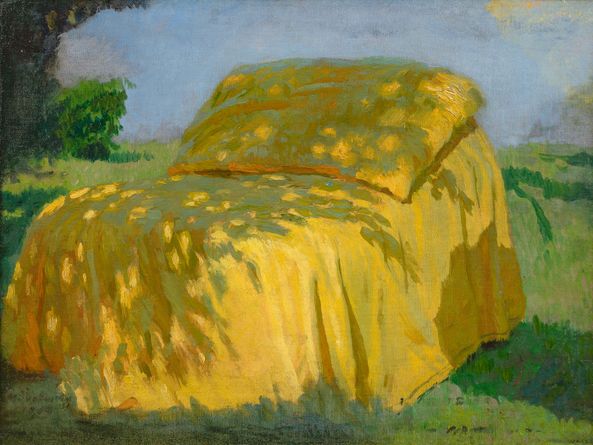 Study for painting Yellow Parasol (Summer)