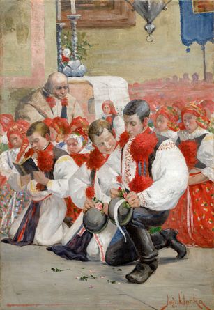 Pobožnost v kostele