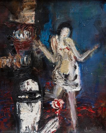 Painting for a Little Dancer