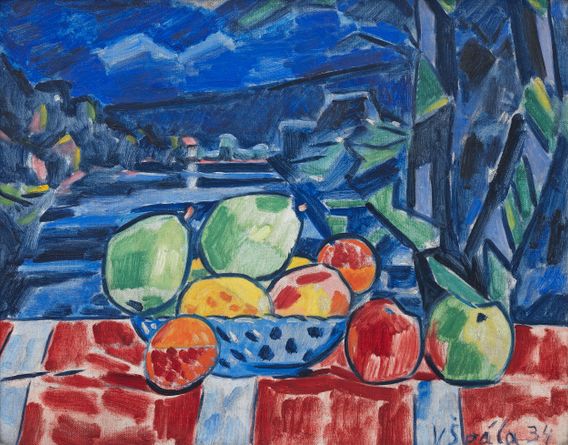 Still Life with the Otava Landscape