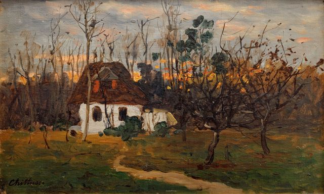 Landscape with the Blush of Dawn